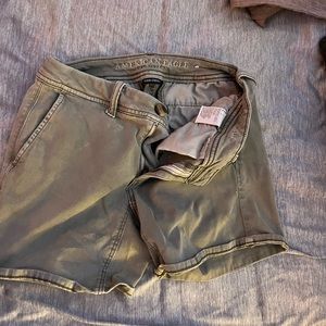 american eagle mid thigh shorts